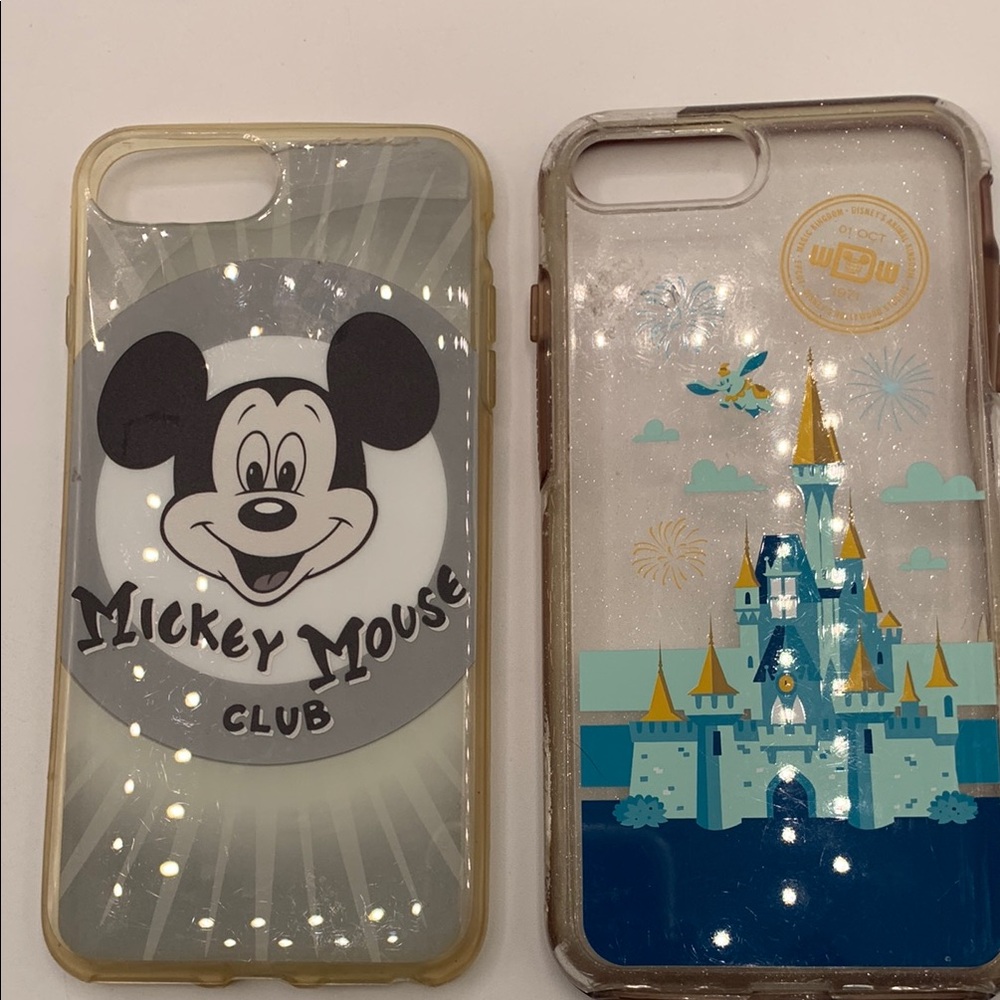 iPhone 6s, 7, 8 Cell Phone Lot of two Disney D-Tech